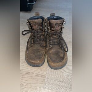 LEMS Brown Boulder Boots Grip